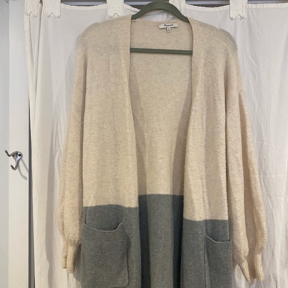 Madewell bell sleeved cardigan